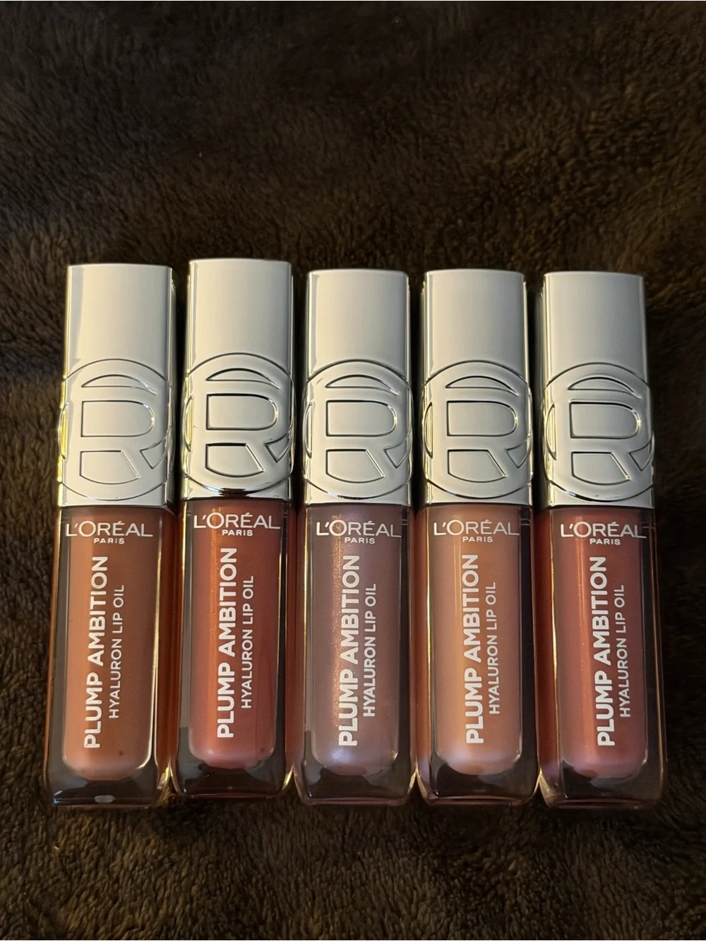 L’Oréal Plump Ambition Hyaluron Lip Oil - SEALED 5 PACK